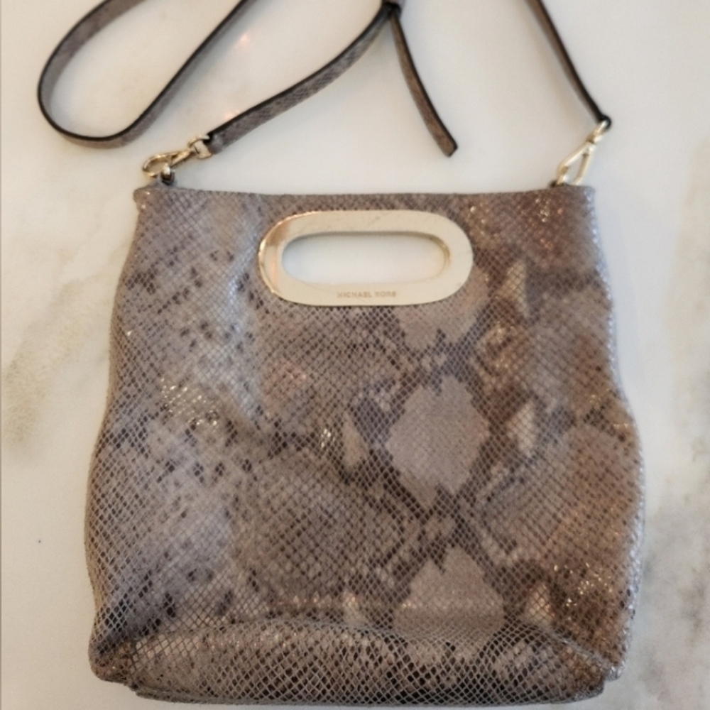 Michael Kors Snake Pattern Crossbody Bag